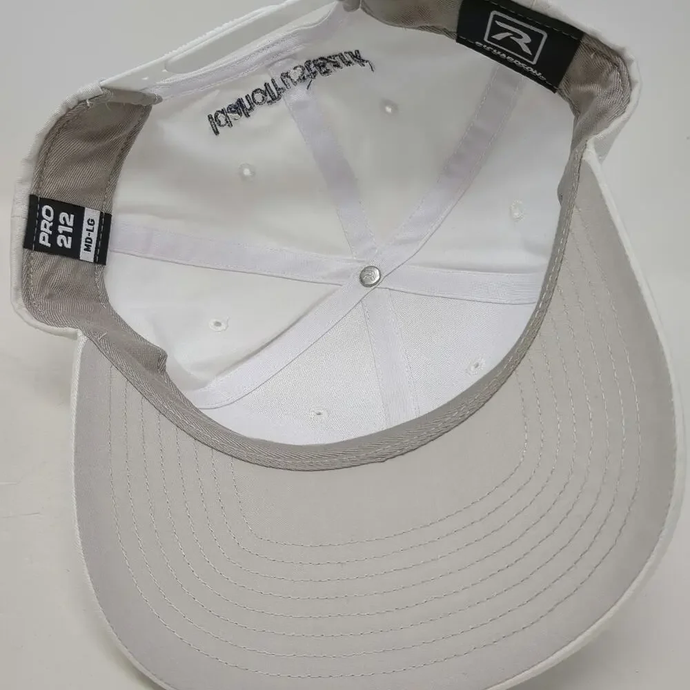 Richardson Snapback White L Idaho Trust Bank 30th Anniversary Hat Embroidered